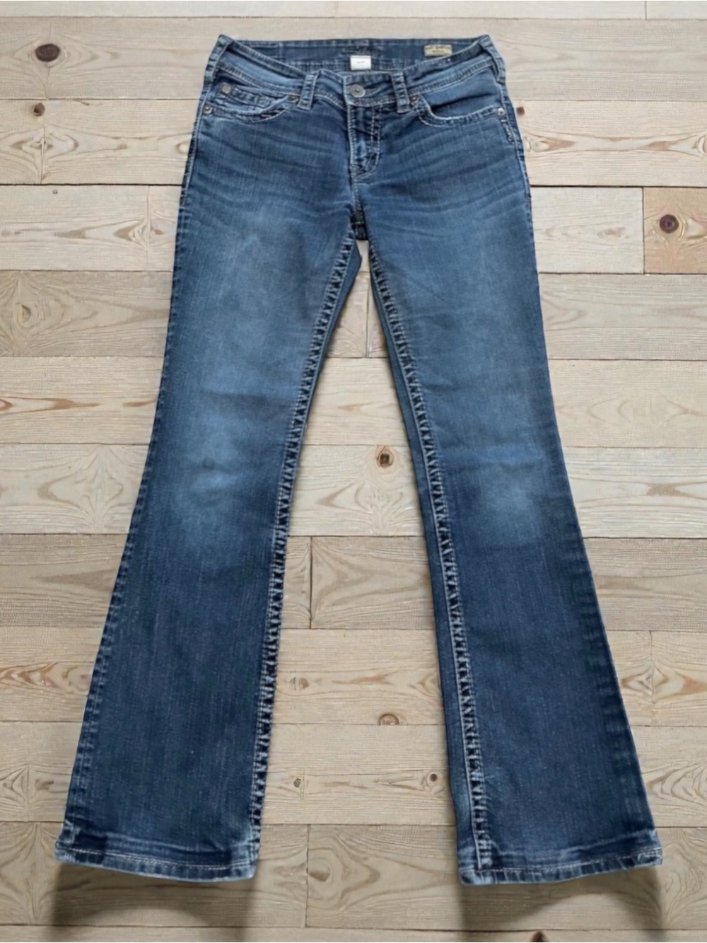 Silver Suki Surplus Boot Cut Jeans